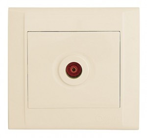 Makel Defne роз. TV СУ 1 мест. крем. (RG6, проходная) 42010007