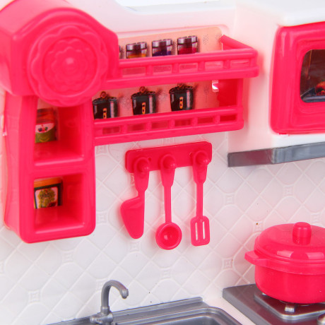 ИГРОЛЕНД Игровой набор Кухня с продуктами, PP, ABS, 41х7,3х23,6 см