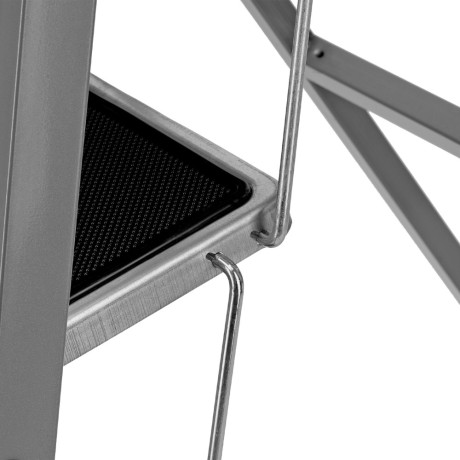 Стремянка 5 ступени, с полимерными ковриками, Сибртех