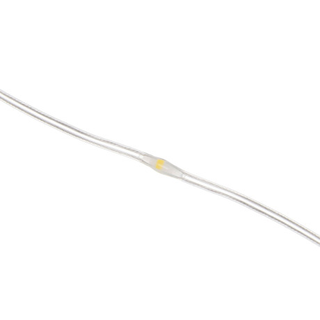 СНОУ БУМ Гирлянда эл. занавес нить росы 6х3м, 480LED, 24 нити, шампань, 8 реж, ПВХ прозрачный, 220В