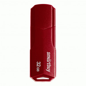 Флеш-диск (флэшка) UFD 2.0 SmartBuy 32GB CLUE Burgundy SB32GBCLU-BG