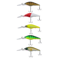 AZOR FISHING Воблер &quot;Минноу Классик&quot;, F, 5,7гр, 87мм, 1,0-1,5 м, 5 цветов