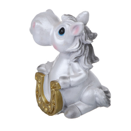 СНОУ БУМ Фигурка лошадки 4.5x4.5x7 см, полистоун, 4 вида