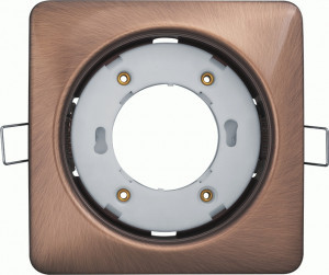 Navigator св-к встр GX53 квадрат 106(90)x41 сталь черненная медь NGX-S2-006-GX53 93024