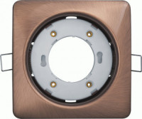 Navigator св-к встр GX53 квадрат 106(90)x41 сталь черненная медь NGX-S2-006-GX53 93024