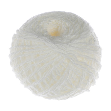 Пряжа в клубках акрил 100м/40-42 гр, цвет молочный