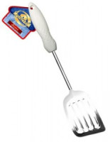 Лопатка "Порто" хром/пластик белый AN50-23 Мультидом