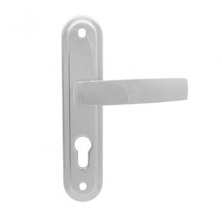 Ручки на планке Apecs HР-55.0601-CR (хром, под цилиндр, межос-55мм)   \12