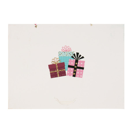 Открытка 3D "С Днём Рождения!", 13x18см, бумага, 4 дизайна