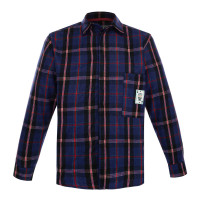 Рубашка клетчатая &quot;MrDead&quot;, женская, темно-синий, разм. one size