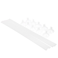 Комплект Палочка+Розетка Белые, 10шт