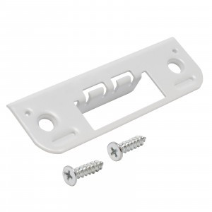 Ответная планка АЛЛЮР 045 WW белый для финских дверей (250,50)