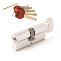 Личина Avers JM-70-C-CR (хром) перфоключ с Вертушкой (алюм./латунь)  \12 (72)