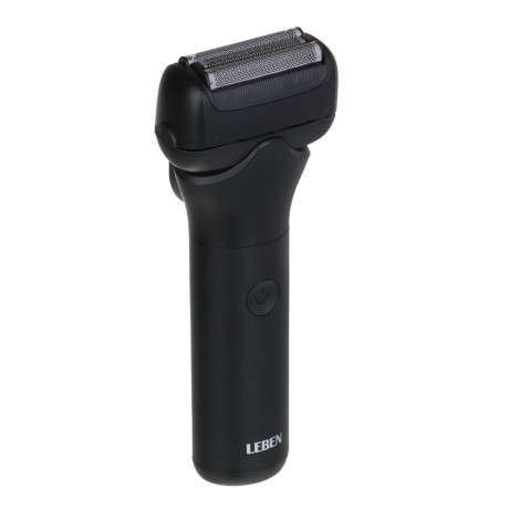 LEBEN Бритва сеточная премиум с влагозащитой, аккумуляторная