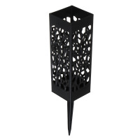 Вазон ритуальный с колышком тм INBLOOM, 6х28 см, пластик