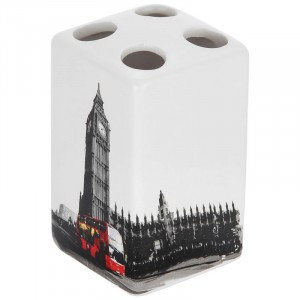 Держатель для зубных щеток Лондон, керамика, TBH-L, 2905 Рыжий Кот