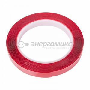 Двусторонний скотч прозрачный  12мм  5м  REXANT, 09-6512