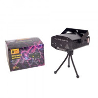 Проектор лазерный B52 GST-019 до 65м2, 4 проекц., 2цв, метал. корпус