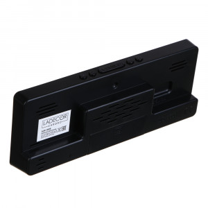 Будильник электронный, 17,5x7x2,5см, USB/3xAAA, пластик, цвет корпуса черный