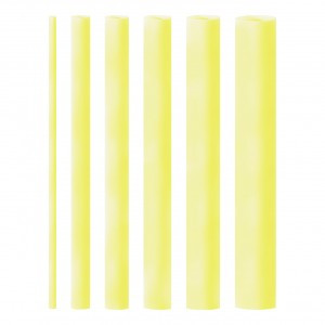 Smartbuy термоусадка трубка ТУТ 2/1-4/2-6/3-8/4-10/5-12/6 (6 по 3 шт, 10 см) желтая SBE-HST-as-y