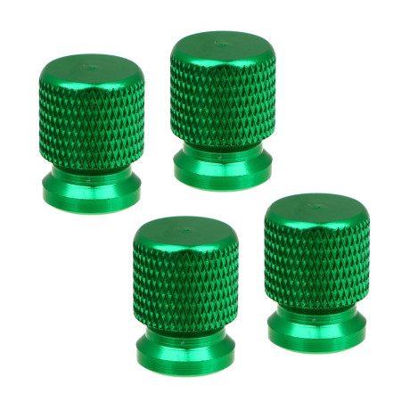 ЕРМАК Набор заглушек ниппеля 4шт., зеленый