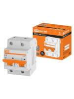 TDM автоматический выкл. ВА47-100 2Р 6А 10кА х-ка С SQ0207-0137