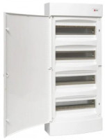 EKF Unix бокс (корпус) пластик. ЩРН-П-4х18 (72 мод) навесной (651x396x112) IP40 ux-4x18-nw