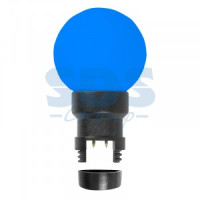&quot;Лампа св/д с патроном Neon Night шар G45 E27 1W 6LED синий матов. (д/гирлянды &quot;Белт Лайт&quot;) 405-143
