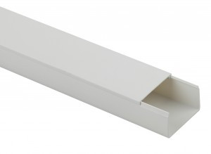 ЭРА Кабель-канал ПВХ 40х25 белый 2м (40м! в уп., цена за 1м) KK-W-40-25 9299