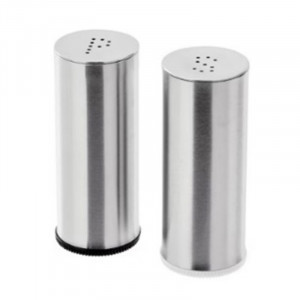 Солонка/перечница SKANDI 8*3см нерж.сталь 108140 Mallony