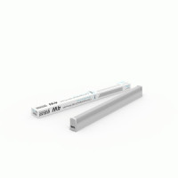 Gauss Elementary св-к св/д линейный 4W(300Lm) 4000K 4K 313х22х33 кон-р жест б/выкл шнур 130411204