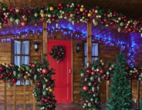 Гирлянда-нить ул. ULD-S1000-120/DBA BLUE 8W 120LED синий 10м, 8реж. провод черн. IP67 Uniel