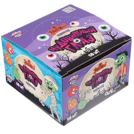Мармелад жевательный "Чудовищный глаз", 8 г