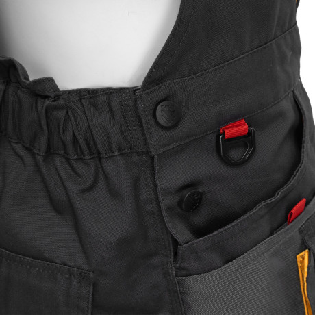 Полукомбинезон профессиональный рабочий, 65% полиэстер 35% хлопок, L Denzel