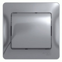 Systeme Electric GLOSSA выкл. СУ 1 кл. алюм. (пл.осн.) GSL000312 (15!)