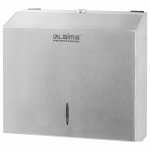 Диспенсер д/полотенец LAIMA PROFESSIONAL INOX, (Система H3), V (ZZ), нержавеющая сталь, матовый, 605