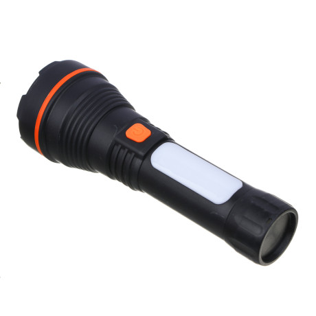 Фонарь рабочий тм ЕРМАК, XPE+7LED, 4 режима, 600мАч, пластик, 165х55х55 мм, зарядка USB