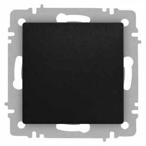 ЭРА Intro Accent мех. выкл. (перекл.) СУ 1 кл. перекрест. 10А 250В, антрацит 6-108-05