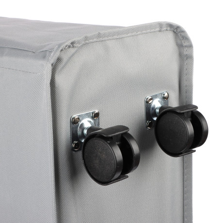 Корзина для белья на колесиках тм VETTA, оксфорд 600D, 58х39х18,5 см, объем 42 л