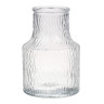 Ваза, 13х19,5 см, стекло, прозрачная