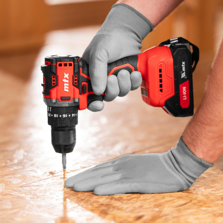 Дрель-шуруповерт аккумуляторная ударная бесщет. CIDS-BL-20, Li-Ion, 20 В// MTX