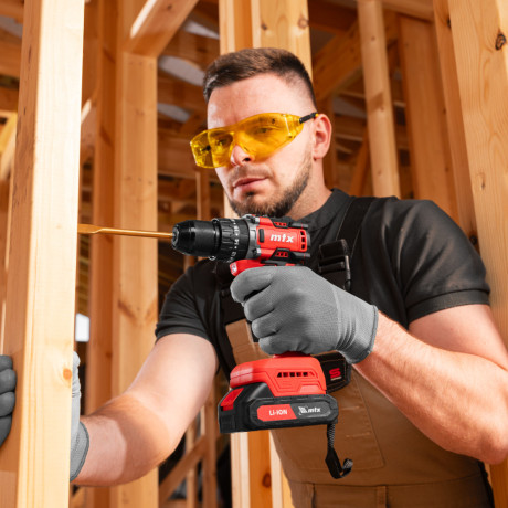 Дрель-шуруповерт аккумуляторная ударная бесщет. CIDS-BL-20, Li-Ion, 20 В// MTX