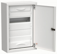 IEK TITAN 5 щит (корпус) метал. ЩРн-24 (460х310х140) навесной белый IP31 TI5-50-N-024-31