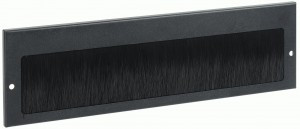 ITK Щеточный кабельный ввод 390х115 мм, черный