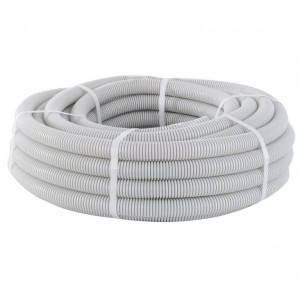 EKF PROxima Труба гофр. ПВХ Plast с зондом d16мм (10м.) tg-z-16-10m