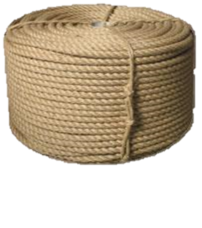 Канат ДЖУТОВЫЙ  бобина (25кг) цена за 1кг 16-40