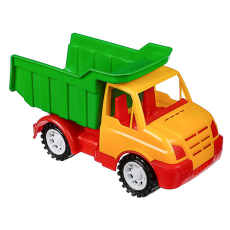 ИГРОЛЕНД Набор для игр в песке 6-7пр, Машинка-грузовик, 11x23x13см, пластик, 6-11 диз., для детей 3+