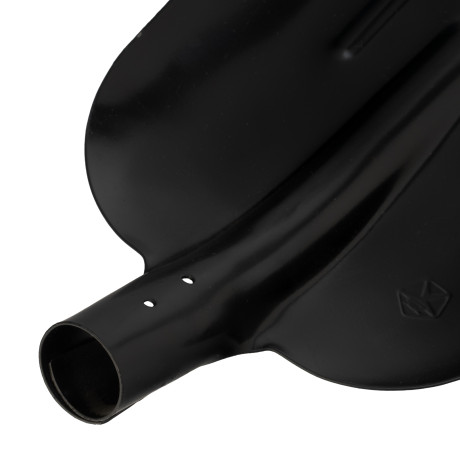 Лопата совковая, 230х280 мм, ребра жесткости, без черенка,