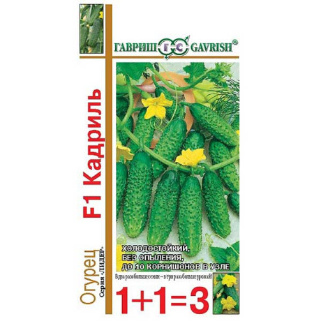 Огурец Кадриль 1+1 Гавриш Ц