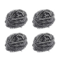 Набор губок металлических 4 шт, тм VETTA, 12 гр